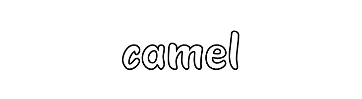 Oleander Cakes Outline  Free Fonts Download