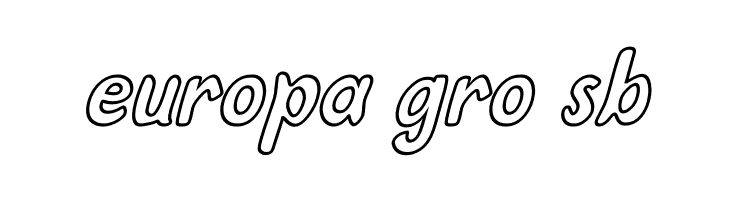 Oleander Cakes Outline Italic  Free Fonts Download