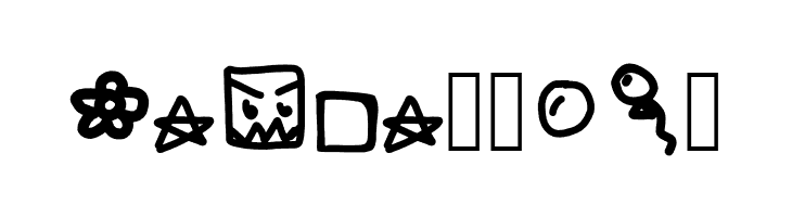 KidPixymbols  Free Fonts Download