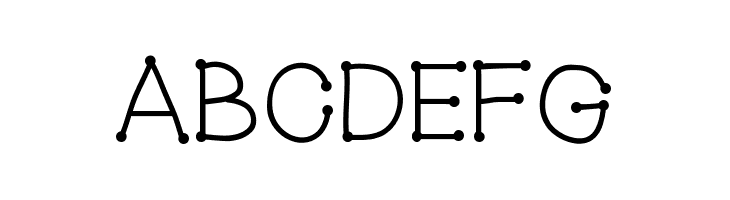 MixConnectDots  Free Fonts Download