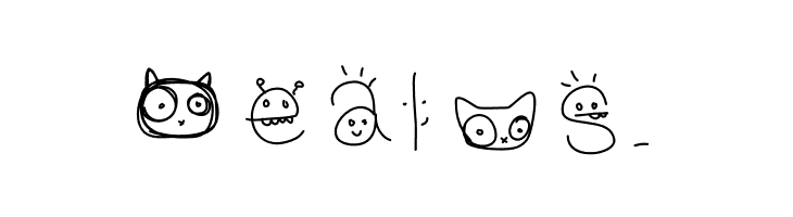 CharacterCats  Free Fonts Download