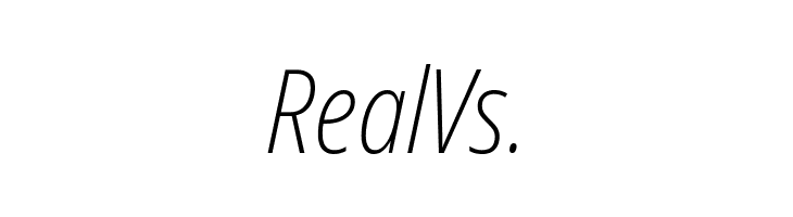 Noto Sans Display Condensed ExtraLight Italic  Free Fonts Download