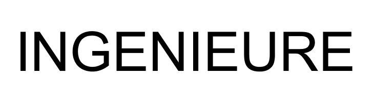 INGENIEURE Yudit V1 JB Font