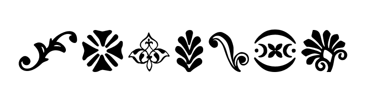 BeautifulOrnamentsThree  Free Fonts Download
