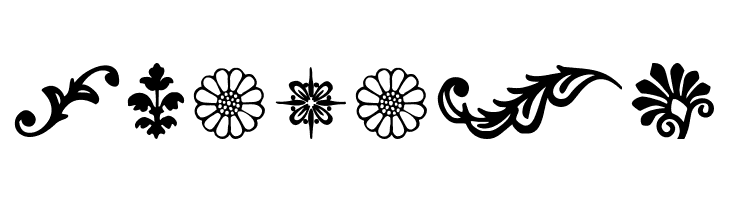 BeautifulOrnamentsThree  Free Fonts Download