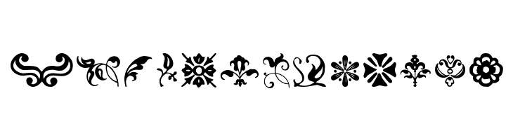 BeautifulOrnamentsThree  Free Fonts Download