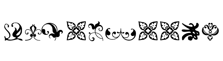 BeautifulOrnamentsThree  Free Fonts Download