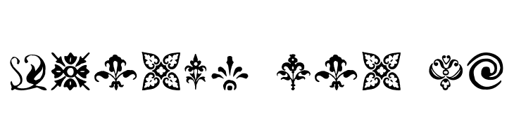 BeautifulOrnamentsThree  Free Fonts Download