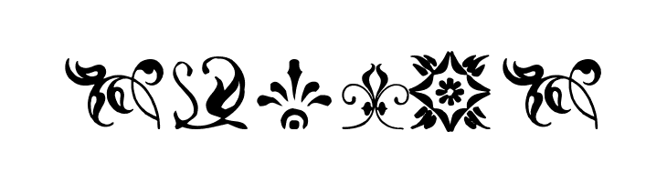 BeautifulOrnamentsThree  Free Fonts Download
