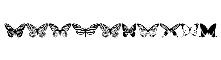 butterflips  Free Fonts Download