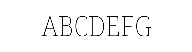Noto Serif SemiCondensed Thin  Free Fonts Download
