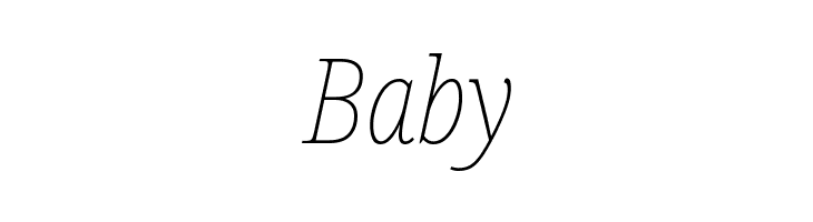 Noto Serif Condensed Thin Italic  Free Fonts Download