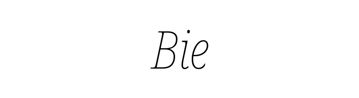 Noto Serif Condensed Thin Italic  Free Fonts Download