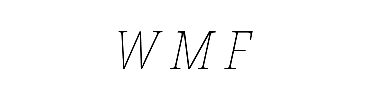 Noto Serif Condensed Thin Italic  Free Fonts Download