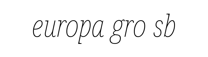 Noto Serif Condensed Thin Italic  Free Fonts Download