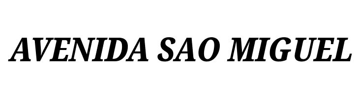 Noto Serif Condensed ExtraBold Italic  Free Fonts Download