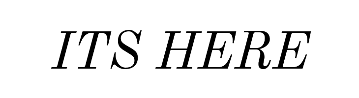 Old Standard TT Italic  Free Fonts Download