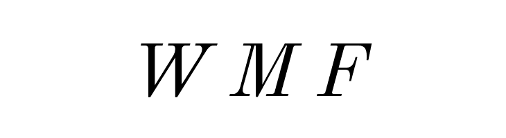 Old Standard TT Italic  Free Fonts Download