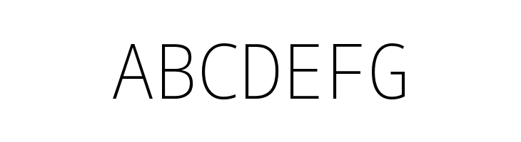 Noto Sans Mono SemiCondensed ExtraLight  Free Fonts Download