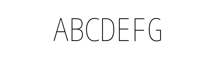 Noto Sans Mono ExtraCondensed Thin  Free Fonts Download