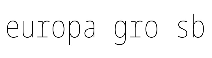 Noto Sans Mono ExtraCondensed Thin  Free Fonts Download