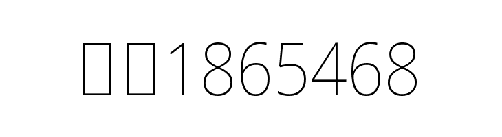 Noto Sans Arabic UI SemiCondensed Thin  Free Fonts Download