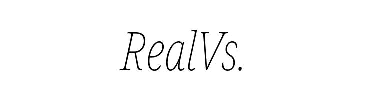 Noto Serif ExtraCondensed Thin Italic  Free Fonts Download