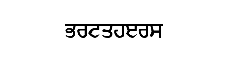 GurmukhiIIGS  Free Fonts Download