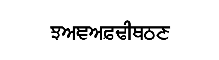 GurmukhiIIGS  Free Fonts Download