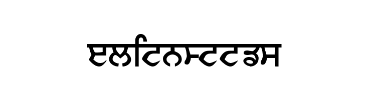 GurmukhiIIGS  Free Fonts Download