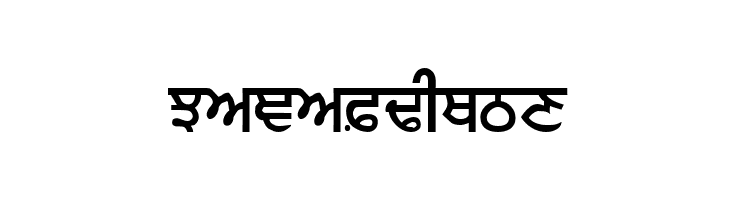 Gurmukhi_IIGS  Free Fonts Download