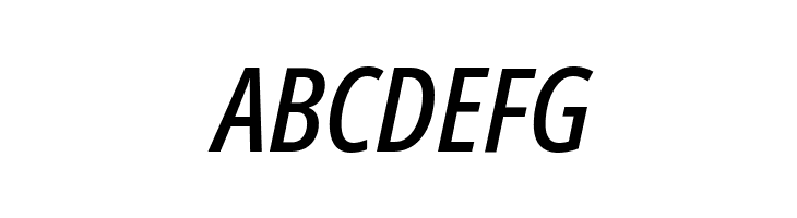 Noto Sans Display Condensed Medium Italic  Free Fonts Download