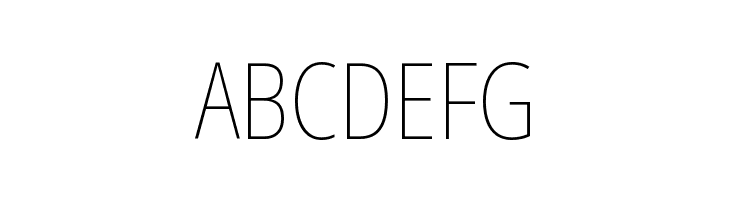 Noto Sans Display Condensed Thin  Free Fonts Download