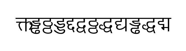 DV-TTYogeshEN Normal  Free Fonts Download