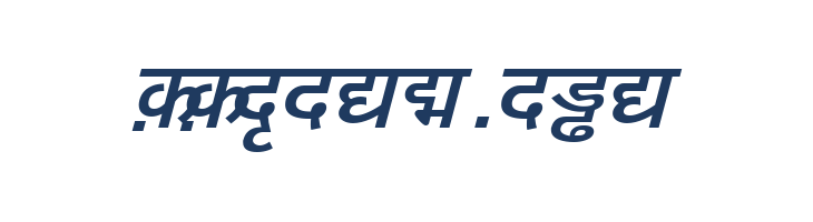 DV-TTYogesh BoldItalic font — Lorem ipsum body text preview