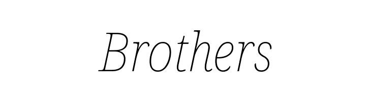 Noto Serif SemiCondensed Thin Italic  Free Fonts Download