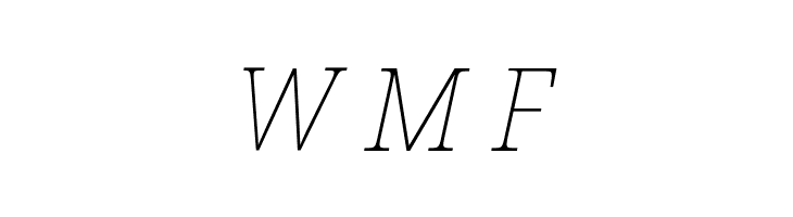 Noto Serif SemiCondensed Thin Italic  Free Fonts Download