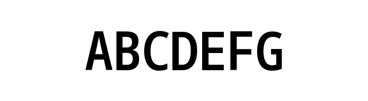 Noto Sans Mono Condensed SemiBold  Free Fonts Download