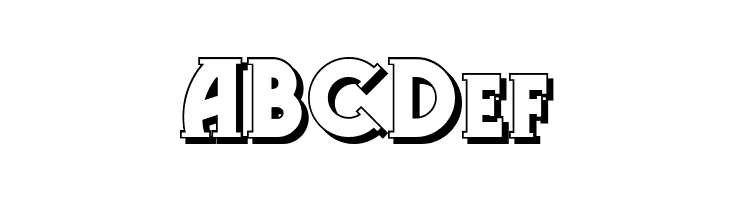 Gramophone Shaded NF  Free Fonts Download