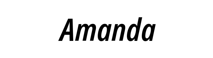 Noto Sans Display Condensed SemiBold Italic  Free Fonts Download