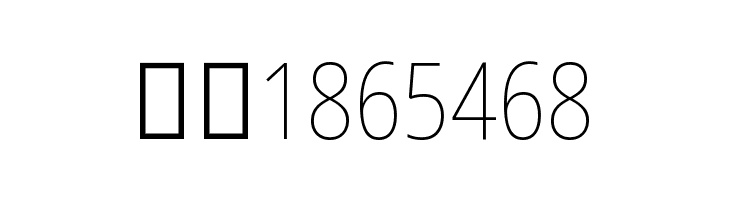 Noto Sans Sinhala Condensed Thin  Free Fonts Download