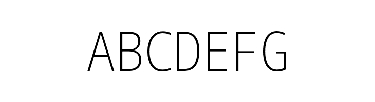 Noto Sans Mono Condensed ExtraLight  Free Fonts Download