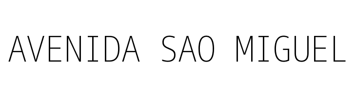 Noto Sans Mono Condensed ExtraLight  Free Fonts Download