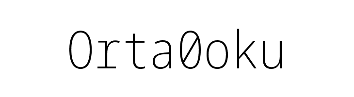 Noto Sans Mono Condensed ExtraLight  Free Fonts Download