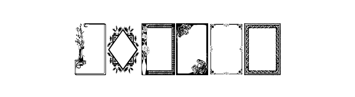 Darrians Frames Two  Free Fonts Download