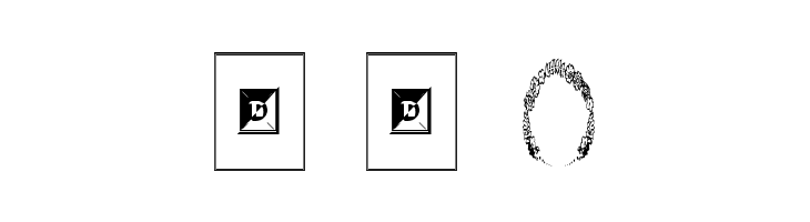 Darrians Frames Two  Free Fonts Download