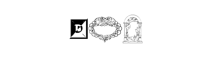 Darrians Frames  Free Fonts Download