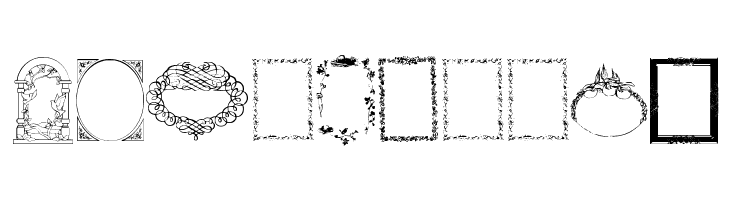 Darrians Frames  Free Fonts Download