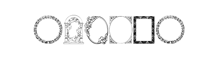 Darrians Frames  Free Fonts Download