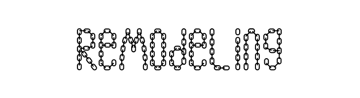 ChainFontBlack  Free Fonts Download